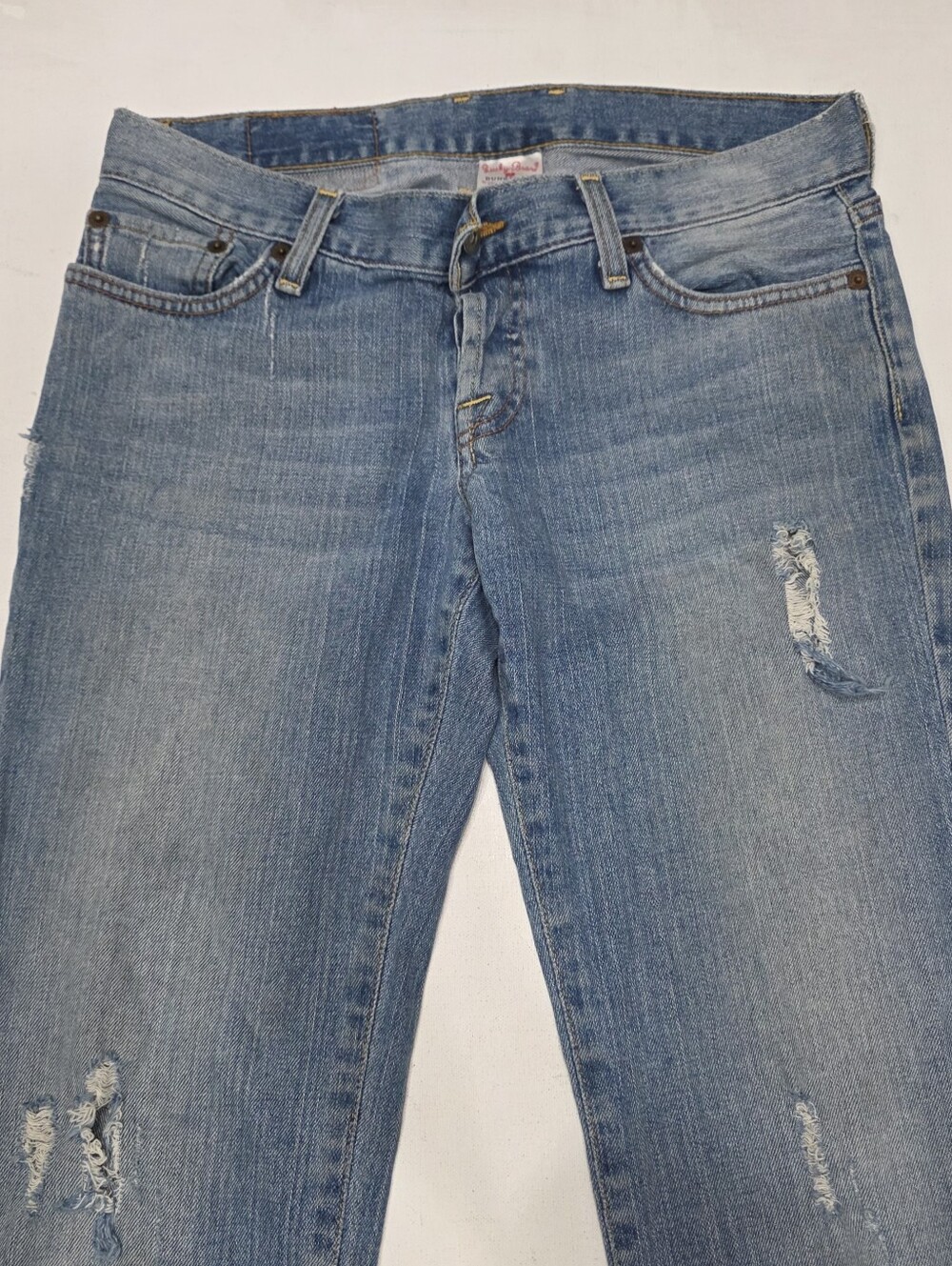 Vintage Y2K Lucky Brand Sweet Dream Embroidered Flap Pocket Jeans Size 6/25